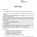 pétition